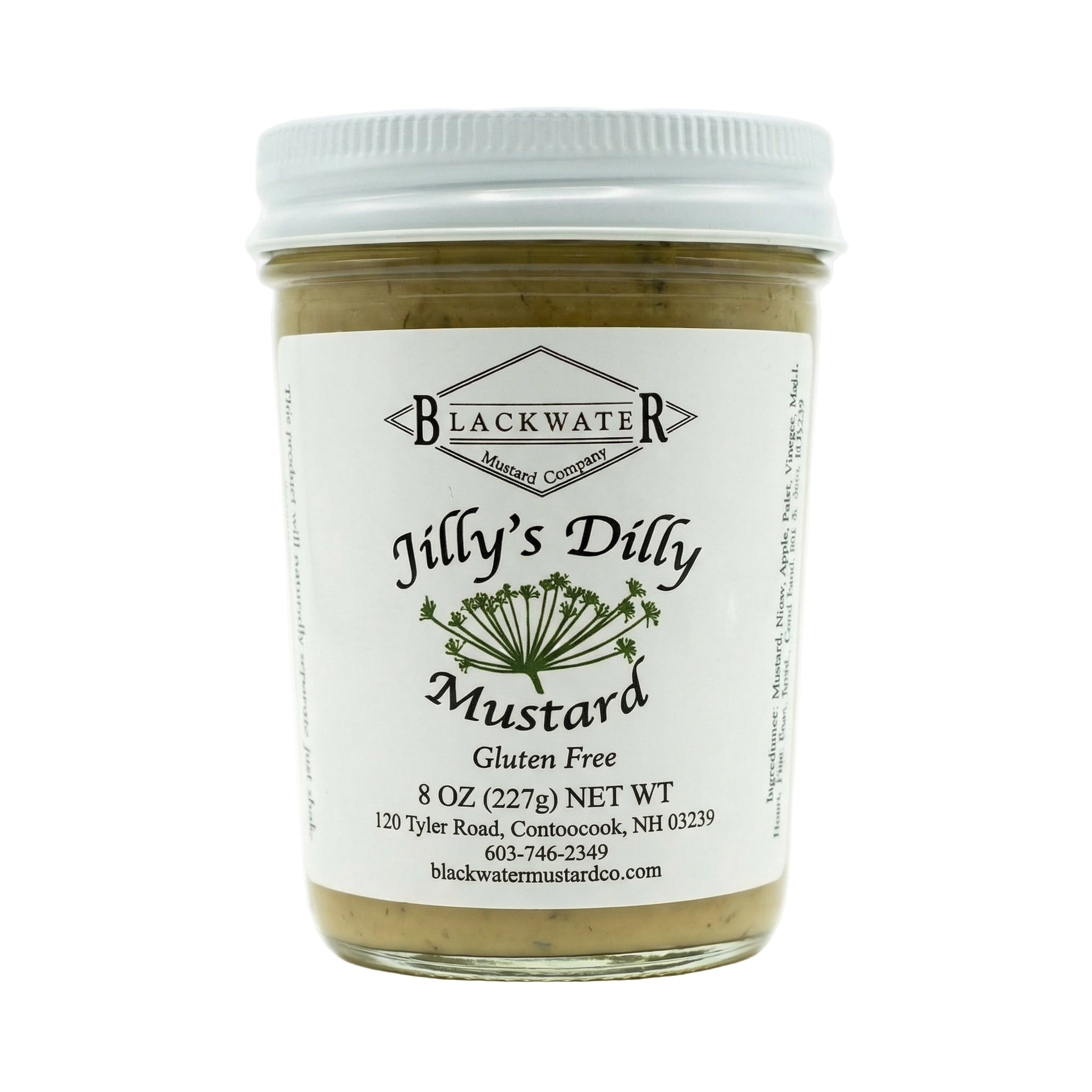 Dilly Mustard – Small Batch, Gluten Free | Blackwater Mustard Co